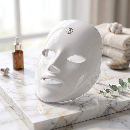 Clarivex Aurea Lumina LED-mask för ansiktet, framifrån