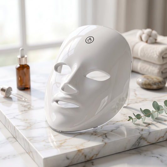 Clarivex Aurea Lumina LED-mask för ansiktet, framifrån